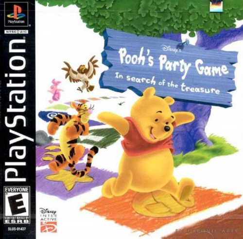 Disneys Poohs Party Game - In Search of the Treasure (USA) Cover